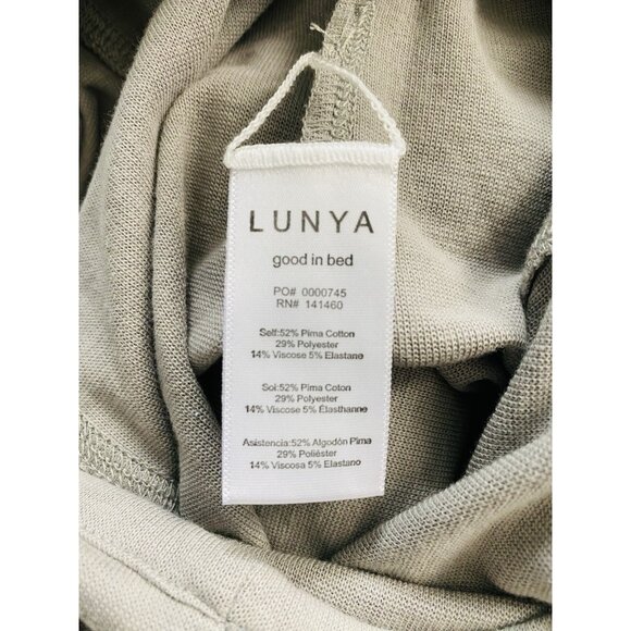 Lunya Restore Fitted Dress, LIght Gray, Womens XS, Midi Tank Dress, Lounge Dress - Picture 7 of 10